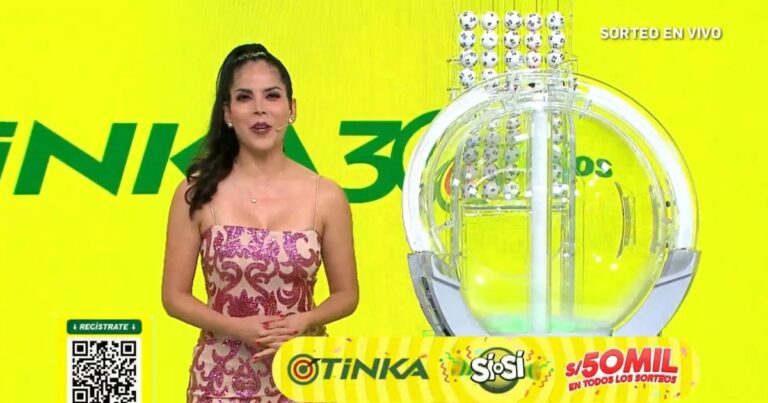 La Tinka: video de la jugada ganadora y resultados del sorteo del domingo 10 de noviembre de 2024
