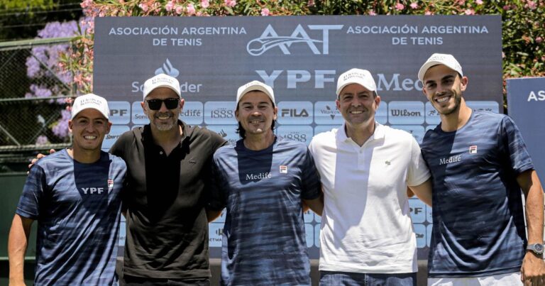 Argentina se prepara para la Copa Davis: del duelo con Sinner a la posible despedida de Coria