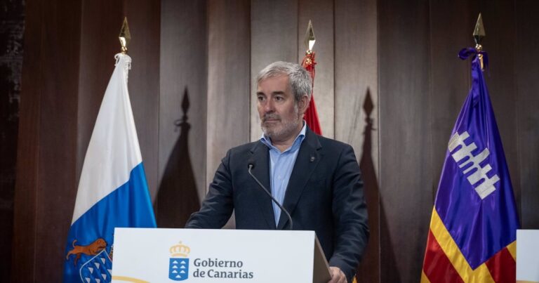 Clavijo insiste en modificar ley de extranjería y unificar protocolos de atención a menores: «No nos vamos a rendir»
