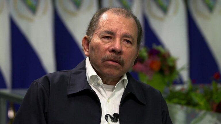 La justicia argentina ordenó la captura de Daniel Ortega, presidente de Nicaragua