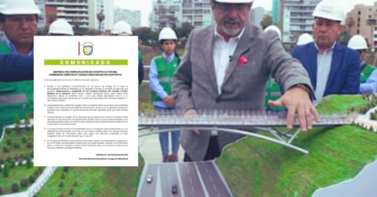 Puente que une a Miraflores y Barranco no estará listo este año: bajada de Armendáriz será reabierta
