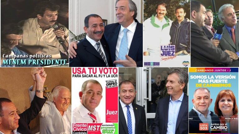 Luis Juez pide pase con Javier Milei: fue peronista, de centro izquierda y macrista