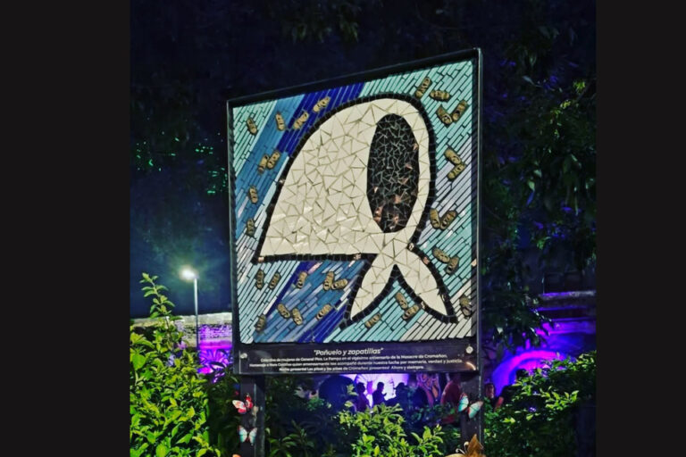 Cromañón: roban un mosaico en homenaje a Nora Cortiñas