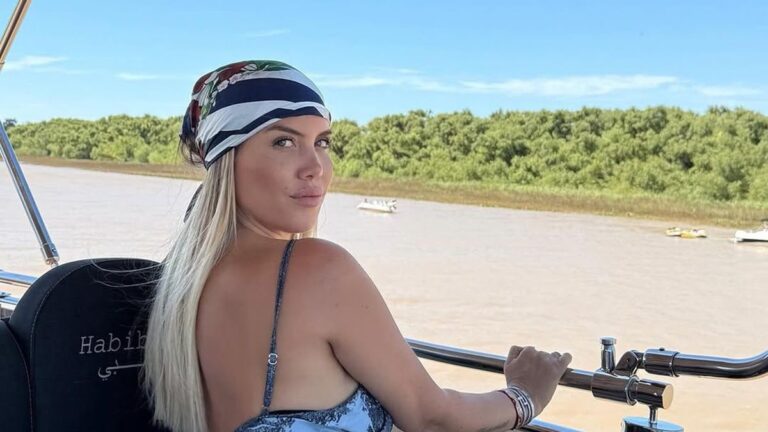 Las infartantes fotos de Wanda Nara en el Delta en pleno escándalo con Icardi