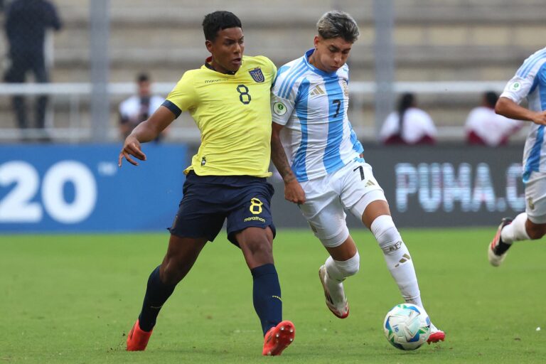 Así quedaron las tablas de posiciones del Sudamericano Sub 20, tras la fecha 5