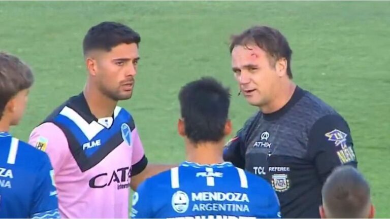 Escándalo en Mendoza: se suspendió Godoy Cruz vs. Talleres por agresión a un juez de línea
