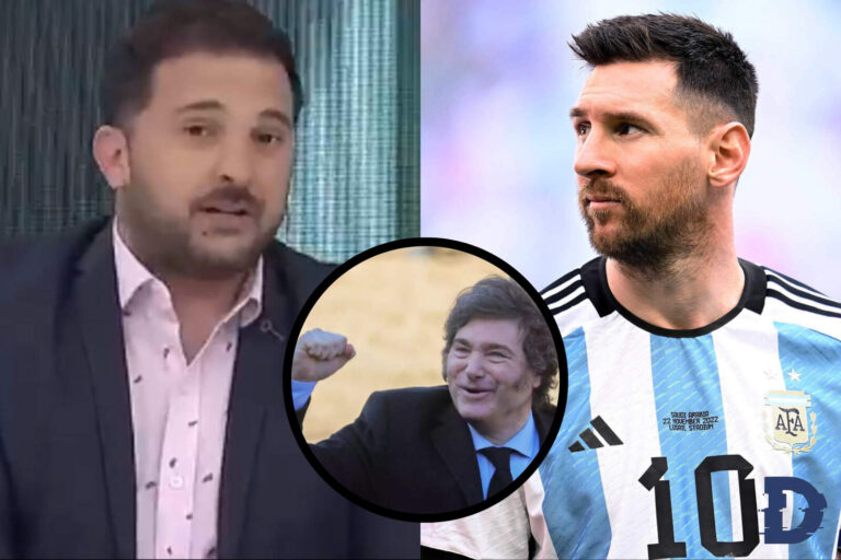Brancatelli amenazó a Messi por Milei: ‘Cuando esto caiga vamos a ir a buscarte’
