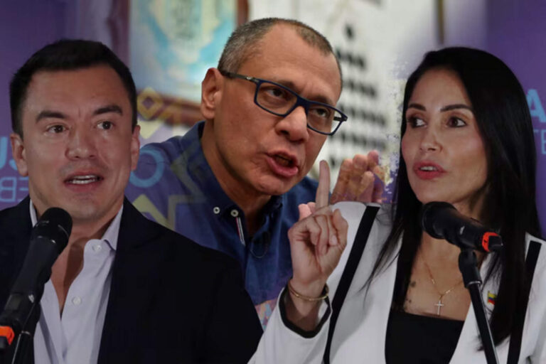 El salvoconducto de Jorge Glas marcó el contraste entre Noboa y González