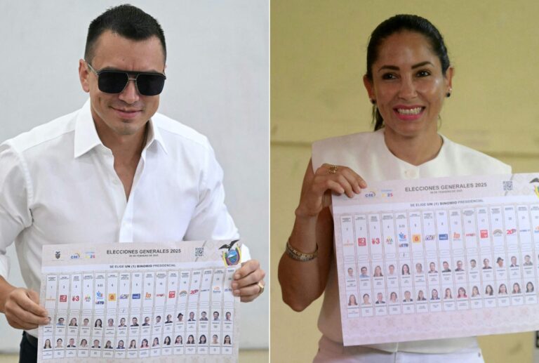 Elecciones en Ecuador: Noboa denuncia irregularidades y la autoridad electoral rechaza la narrativa de fraude