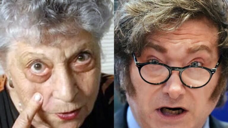 Lita de Lazzari reencarnada en Javier Milei enseña con Gaturro a combatir la inflación