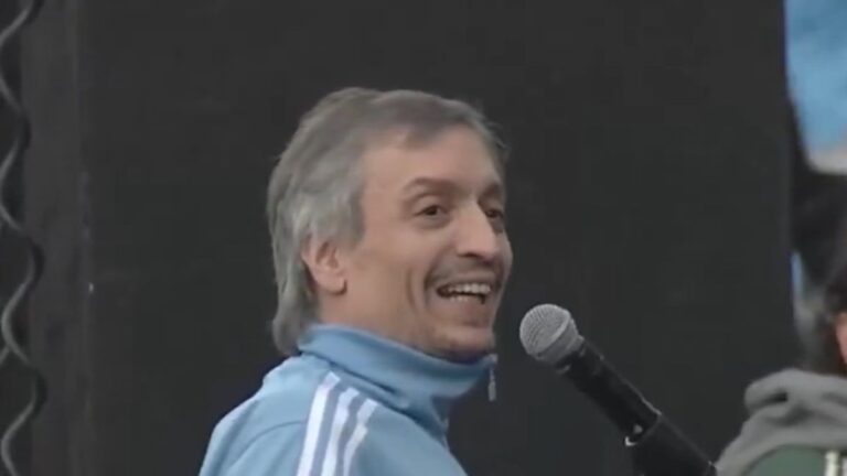 Máximo Kirchner en Parque Lezama: «Bullrich quiere un protagonismo que los votos nunca le dieron»