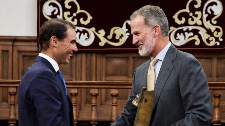Rafael Nadal fue nombrado marqués por el rey Felipe VI en el aniversario de su coronación