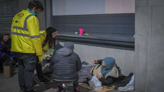 Ola Polar: dónde llamar si se encuentran personas en situación de calle