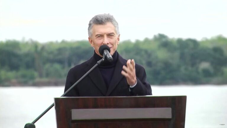 Mauricio Macri reapareció en Corrientes para apoyar a Gustavo Valdés de cara a las elecciones