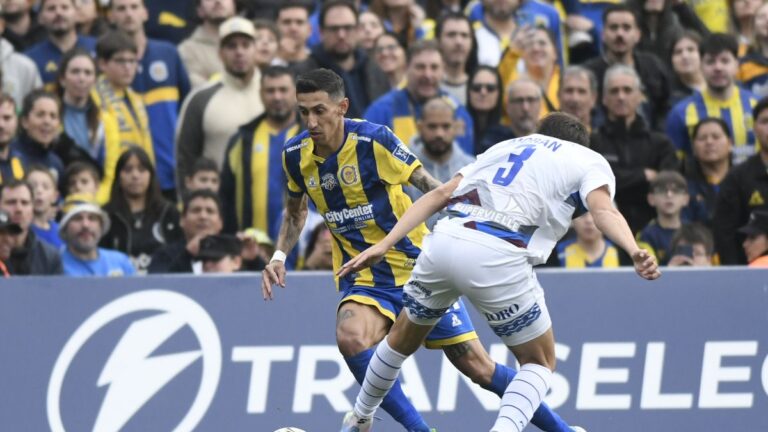 Rosario Central festejaba con polémica y por Di María, pero se le escapó en final