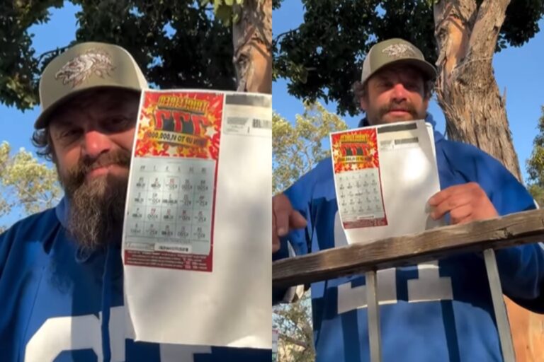 Se quedó sin trabajo y sin casa en California, pero la lotería le cambió la vida: ganó US$1 millón