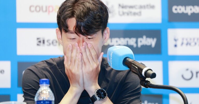 Heung-Min Son anunció entre lágrimas que se va del Tottenham después de diez años