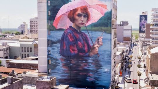 El mural argentino que se consagró entre los tres mejores del mundo