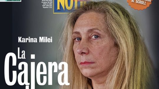 Karina Milei, la cajera