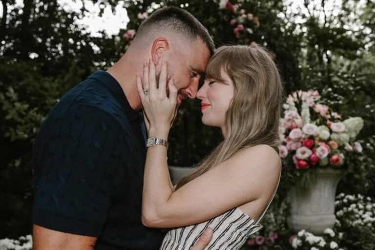Taylor Swift anunció que se casa con Travis Kelce