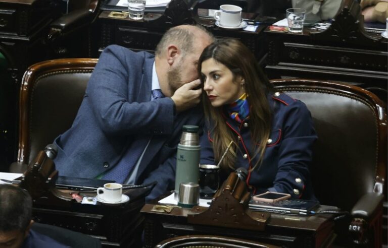 Se rompió el bloque libertario en medio de la sesión: Pagano arrastró tres diputados