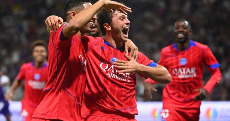 Video: tremendo hat-trick de Joao Neves con una pirueta y una chilena en la goleada del PSG