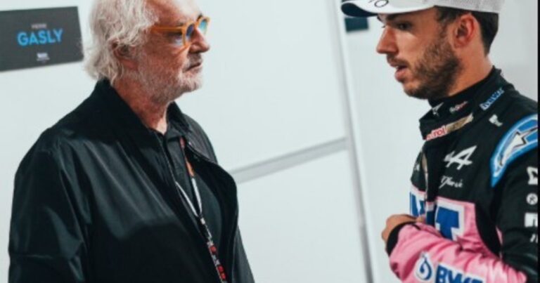 Flavio Briatore, esta vez, elogió a Colapinto pero no se hizo cargo del error de Alpine con él… Gasly tampoco