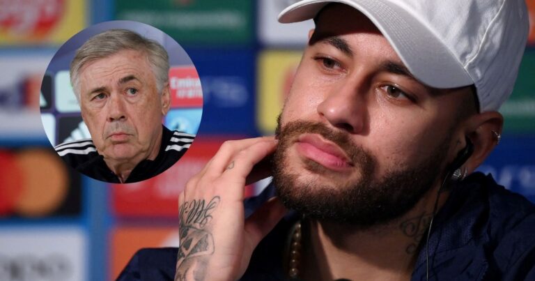 Neymar, afuera de la selección: qué dijo Ancelotti sobre la polémica que se generó en Brasil