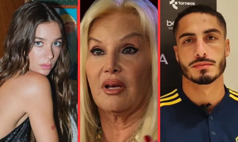 La letal opinión de Susana Giménez del noviazgo de su nieta con el futbolista de Boca Juniors