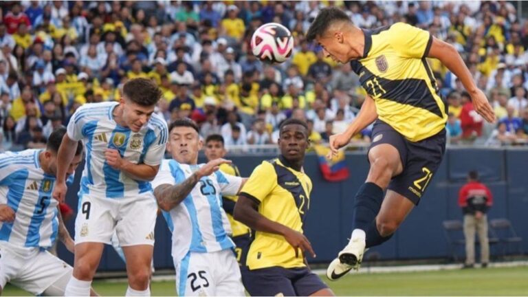 La Selección argentina iguala ante Ecuador en el cierre de las Eliminatorias