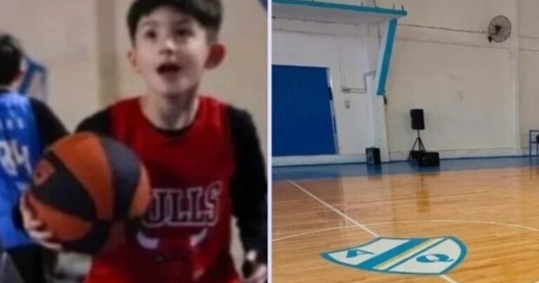 «Se nos partió el corazón»: desconsuelo total por la muerte del nene al que se le cayó encima un arco en Quilmes