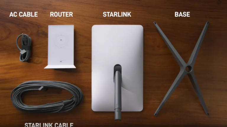 Maquinas expendedoras de Starlink venden antenas a precios bajos