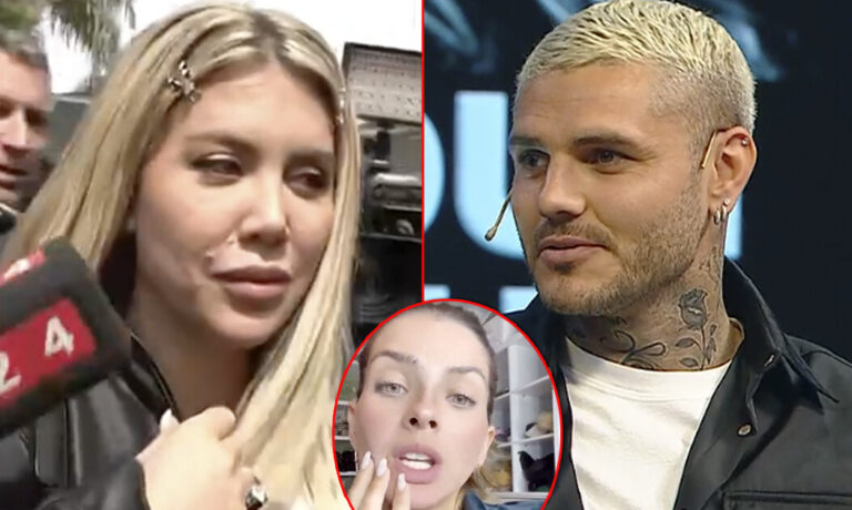 El explosivo chat de Wanda Nara con Mauro Icardi destrozando a la China Suárez: Se drogará delante de mis hijas
