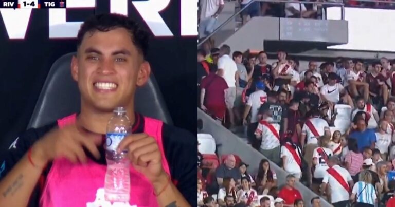 «Se van, se van»: la reacción de Romero al ver a los hinchas de River marchándose antes de que terminara el partido