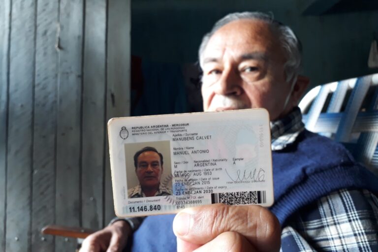 Retrato de Manuel Maidana, protagonista del litigio sucesorio.