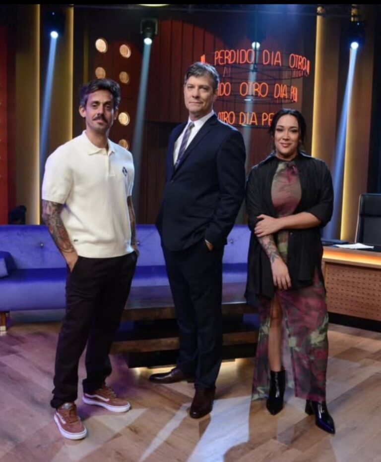 Mario Pergolini conduciendo el programa 'Otro día perdido' en televisión