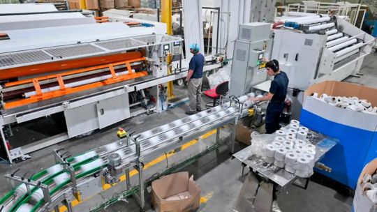 Gráfico que muestra el porcentaje de pymes con deudas impositivas en Argentina