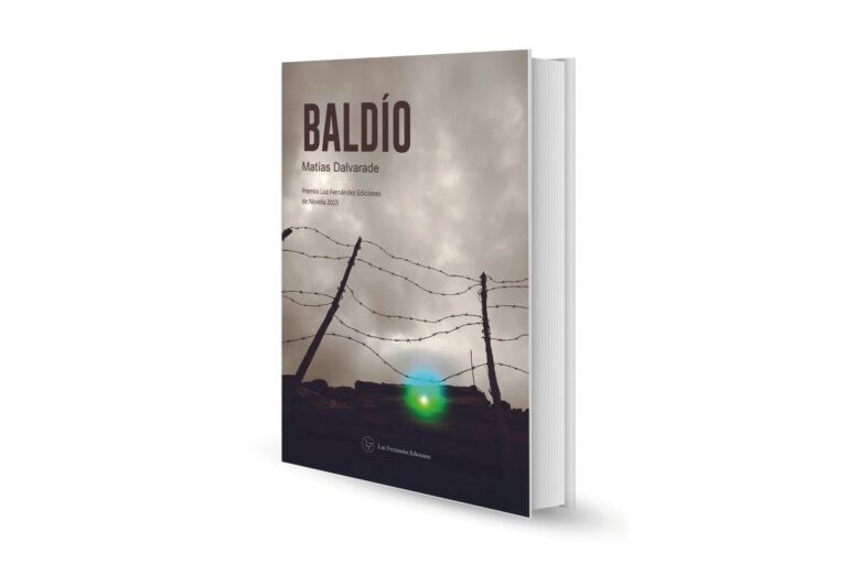Portada del libro Baldío, de Matías Dalvarade