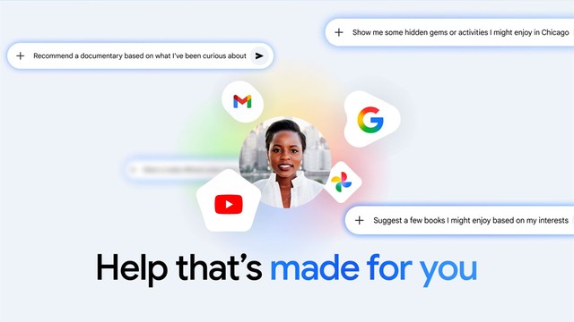Interfaz de la aplicación Gemini de Google en un dispositivo móvil, mostrando respuestas de inteligencia artificial.