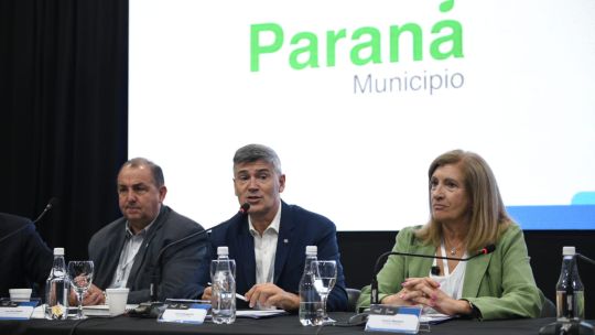 Reunión del Consejo Federal de Intendentes (Cofein) en Paraná, Entre Ríos.