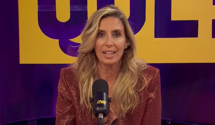 Luciana Geuna durante su programa en TN