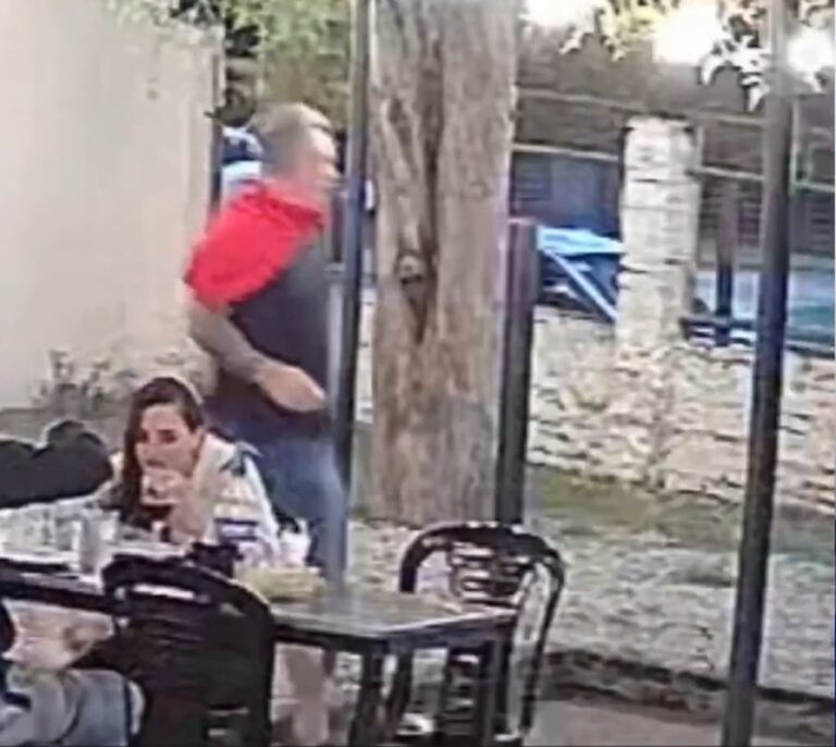 Fachada de la parrilla La Cambicha, ubicada en Rosario, donde ocurrió el hecho.