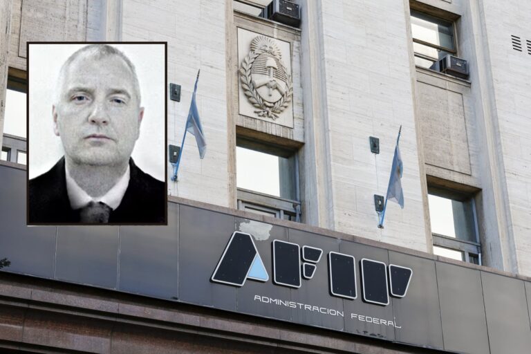 Fachada del edificio de ARCA en Buenos Aires