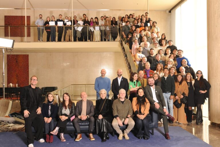 Entrega de diplomas de los premios Sur en el Teatro San Martín