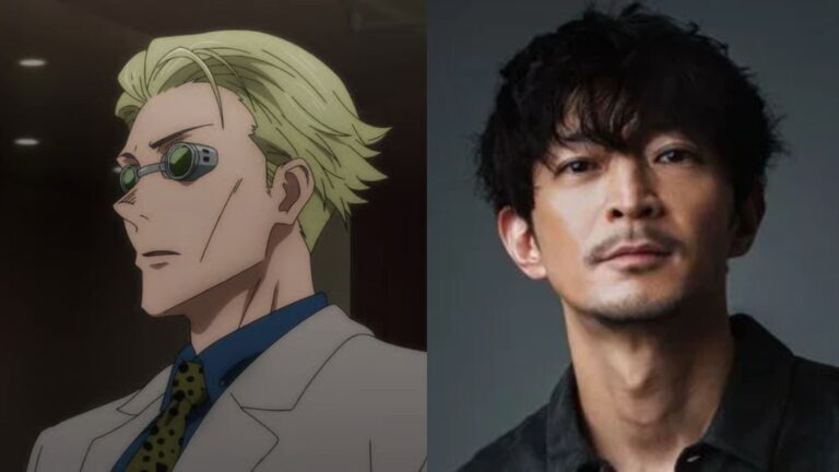Kenjiro Tsuda, actor de doblaje japonés, en una presentación