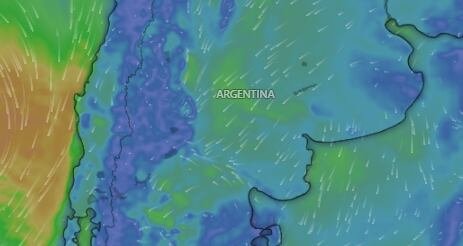 Mapa de alerta meteorológica del SMN con zonas afectadas por niebla y lluvias