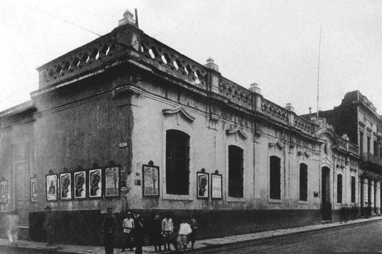 Plano de Buenos Aires con calles de virreyes destacadas