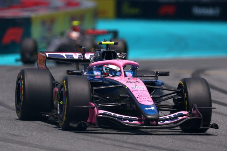 Franco Colapinto en el circuito de Miami durante la clasificación de Fórmula 1