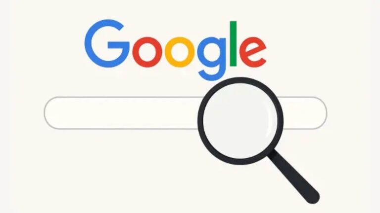 Captura de pantalla del buscador de Google mostrando un error al escribir la palabra ignorar
