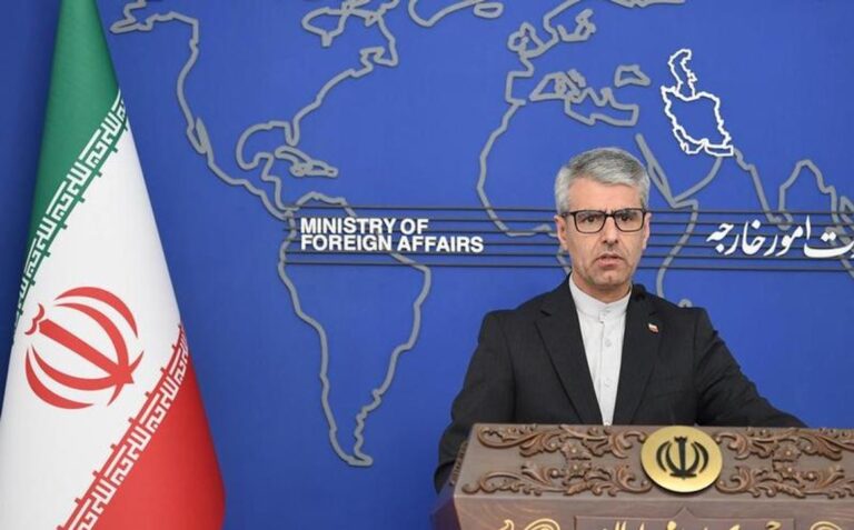 Esmaeil Baghaei, portavoz del Ministerio de Asuntos Exteriores de Irán